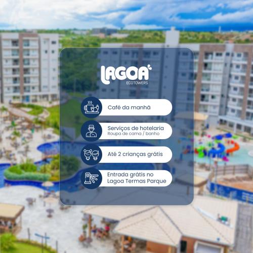 Lagoa EcoTowers Resort - LAGOA OFICIAL in St. Lagoa Quente Lagoa EcoTowers Resort - LAGOA OFICIAL in St. Lagoa Quente