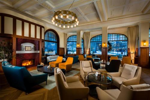 Lobby, Kempinski Palace Engelberg in Engelberg Lobby, Kempinski Palace Engelberg in Engelberg