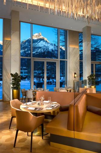 Restaurant, Kempinski Palace Engelberg in Engelberg Restaurant, Kempinski Palace Engelberg in Engelberg