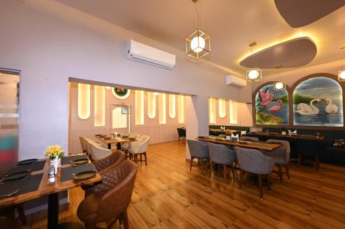 レストラン, THE GANGA RESORT in ラジャスターン レストラン, THE GANGA RESORT in ラジャスターン