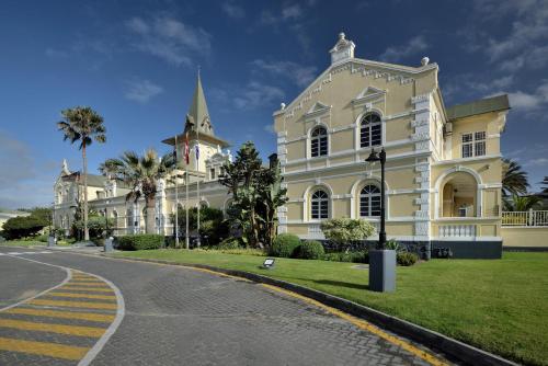 Exterior view, Swakopmund Hotel & Entertainment Centre in Swakopmund Exterior view, Swakopmund Hotel & Entertainment Centre in Swakopmund