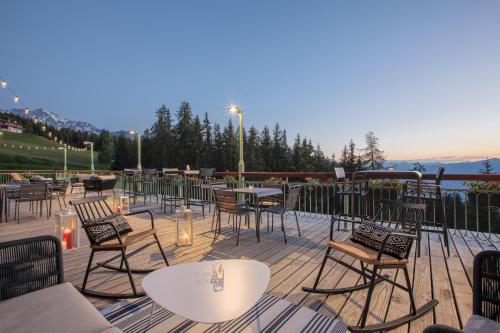 parveke/terassi, Altezza - Arc 1800 Hotel & Spa - ex Mercure in Bourg-Saint-Maurice parveke/terassi, Altezza - Arc 1800 Hotel & Spa - ex Mercure in Bourg-Saint-Maurice