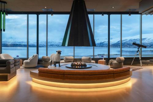 Uitzicht, Moxy Tromso in Tromsø Uitzicht, Moxy Tromso in Tromsø