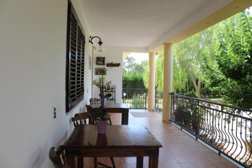 Erkély/terasz, Anna Rita Alghero B&B in Fertilia Erkély/terasz, Anna Rita Alghero B&B in Fertilia