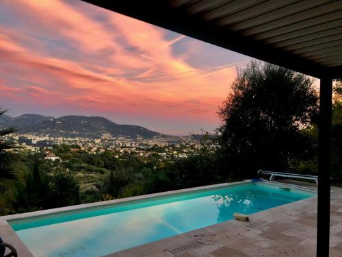 Exterior view, Duplex In Villa With Private Pool In Nice Hills in St Pierre de Feric Exterior view, Duplex In Villa With Private Pool In Nice Hills in St Pierre de Feric