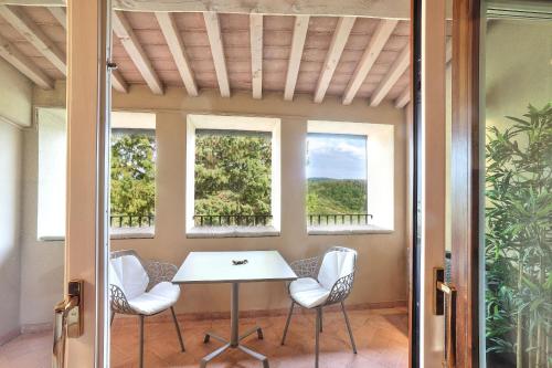 A szálláshely kívülről, La Terrazza in Castelfalfi A szálláshely kívülről, La Terrazza in Castelfalfi