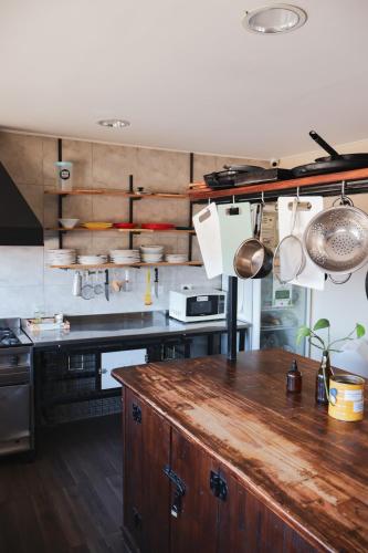 주방, 포크 호스텔 (Folk Hostel) in 엘 칼라파테 주방, 포크 호스텔 (Folk Hostel) in 엘 칼라파테