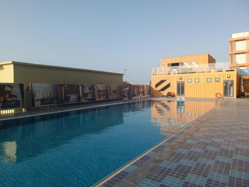 Kolam renang, Escale International Hotel in Djibouti Kolam renang, Escale International Hotel in Djibouti