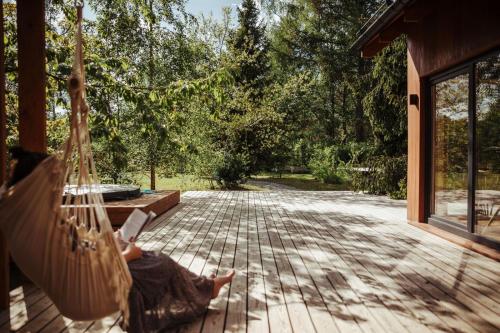 Erkély/terasz, Dobrze mi tu in Lapino Erkély/terasz, Dobrze mi tu in Lapino