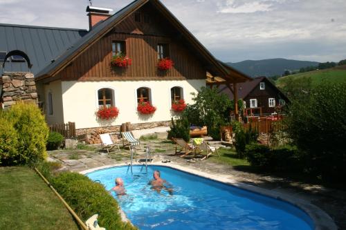 Swimming pool, B&B Na kopecku in Dolni Rokytnice Swimming pool, B&B Na kopecku in Dolni Rokytnice