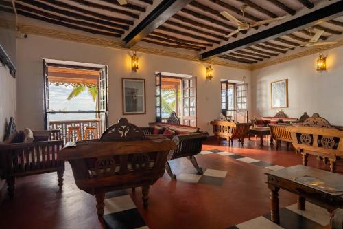 Bar/lounge, Mizingani Seafront Hotel in Zanzibar Bar/lounge, Mizingani Seafront Hotel in Zanzibar