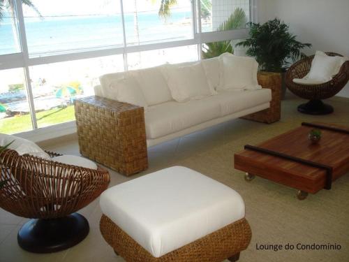 Balcony/terrace, Apartamento em condominio frente pra praia in Asturias Balcony/terrace, Apartamento em condominio frente pra praia in Asturias