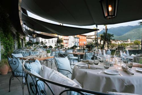 Étterem, Seven Boutique Hotel in Ascona Étterem, Seven Boutique Hotel in Ascona