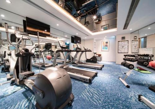 Fitness center, Regal Oriental Hotel near Kowloon Bay MTR Station Fitness center, Regal Oriental Hotel near Kowloon Bay MTR Station