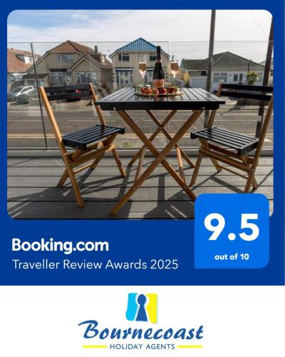 Balcony/terrace, BOURNECOAST - Stylish Flat with BALCONY - SEA GLIMPSES - 10 MIN WALK TO BEACH - PARKING - WIFI - FM8 in East Southbourne and Tuckton Balcony/terrace, BOURNECOAST - Stylish Flat with BALCONY - SEA GLIMPSES - 10 MIN WALK TO BEACH - PARKING - WIFI - FM8 in East Southbourne and Tuckton