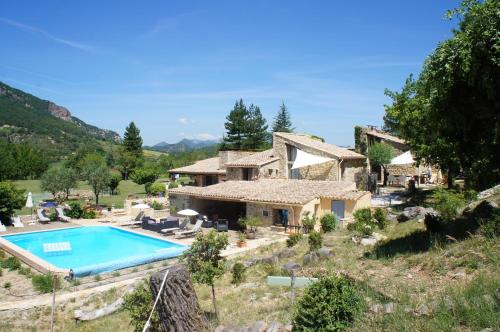 Exterior view, Mas Des Collines Chambre de Charme avec vue et Piscine in Montaulieu Exterior view, Mas Des Collines Chambre de Charme avec vue et Piscine in Montaulieu