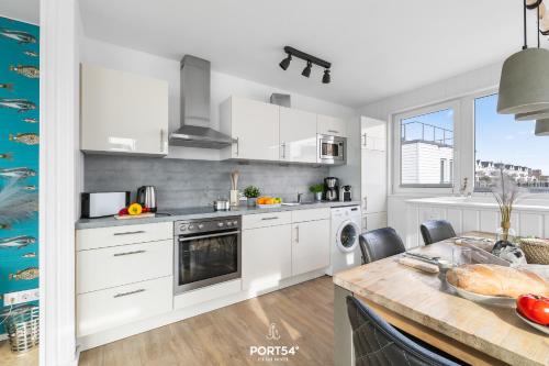 Κουζίνα, Ferienhaus Am Pier Olpenitz in Όλπενιτς Κουζίνα, Ferienhaus Am Pier Olpenitz in Όλπενιτς