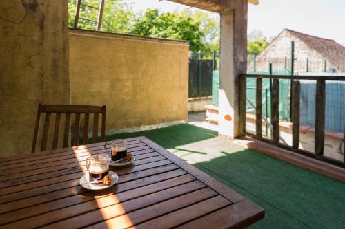 balkon/terras, Charme ancien à 200M Château (Charme ancien a 200M Chateau) in Nemours balkon/terras, Charme ancien à 200M Château (Charme ancien a 200M Chateau) in Nemours