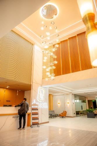 Lobby, Link Hotel Darkhan Mongolia in Darkhan Lobby, Link Hotel Darkhan Mongolia in Darkhan