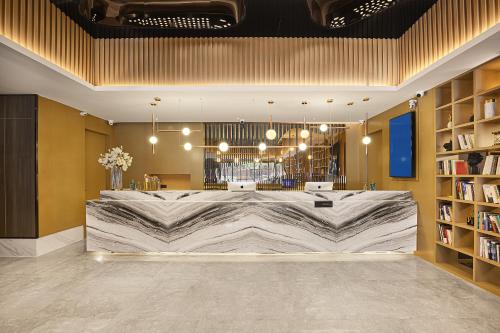 A szálláshely kívülről, Atour Hotel Chengdu Yulin Huaxi in Jinli Kereskedelmi Terület A szálláshely kívülről, Atour Hotel Chengdu Yulin Huaxi in Jinli Kereskedelmi Terület