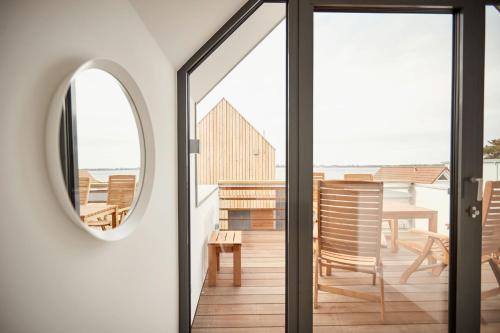 Balcony/terrace, Villa Azure II in Fehmarnsund Balcony/terrace, Villa Azure II in Fehmarnsund