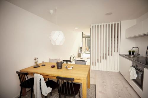 Kitchen, Villa Gold III in Fehmarnsund Kitchen, Villa Gold III in Fehmarnsund