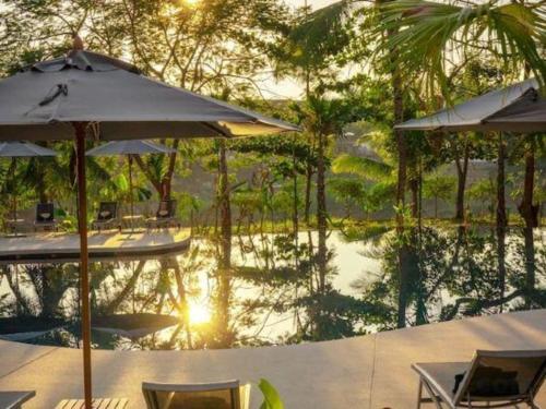 Le Bel Air Resort Luang Prabang in Nam Khan River Le Bel Air Resort Luang Prabang in Nam Khan River