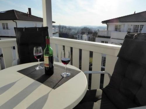 Balcony/terrace, Residenz am Klunderberg by Rujana in Ostseebad Binz Balcony/terrace, Residenz am Klunderberg by Rujana in Ostseebad Binz