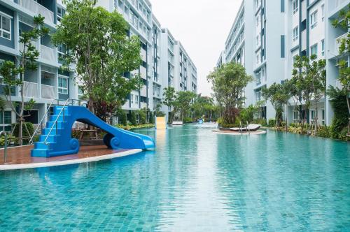 Svømmebasseng, The Trust Hua Hin Kitty Room Condo near Hua Hin flyplass Svømmebasseng, The Trust Hua Hin Kitty Room Condo near Hua Hin flyplass