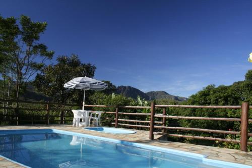 Swimming pool, Pousada Vale das Araras in Cavalcante Swimming pool, Pousada Vale das Araras in Cavalcante
