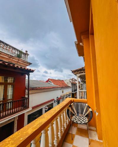 Balkon/terasa, Hostal Casa Torres in Cartagena Balkon/terasa, Hostal Casa Torres in Cartagena