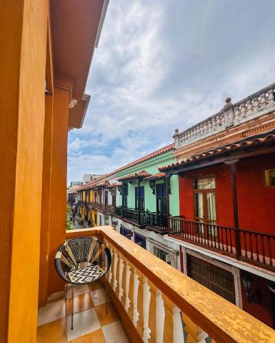 Balkon/terasa, Hostal Casa Torres in Cartagena Balkon/terasa, Hostal Casa Torres in Cartagena