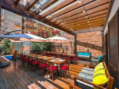 Erkély/terasz, Via Mina Hotel in Mina Erkély/terasz, Via Mina Hotel in Mina