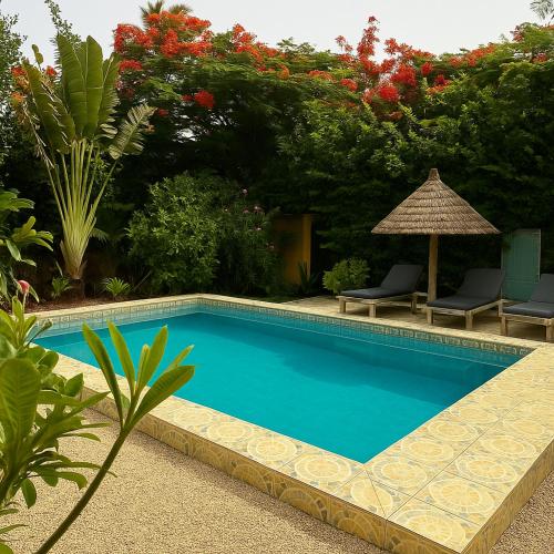 景觀, Seaside Family Villa 2-3 mins walk from the pristine Saly beach! in 姆布爾 景觀, Seaside Family Villa 2-3 mins walk from the pristine Saly beach! in 姆布爾