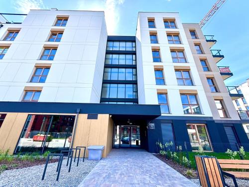 Vista Exterior, Apartament WHITE GLOVE Prestige nad morzem in Letnica Vista Exterior, Apartament WHITE GLOVE Prestige nad morzem in Letnica