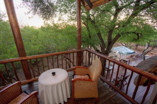 Balcony/terrace, Mvuradona Safari Lodge in Kruger National Park Balcony/terrace, Mvuradona Safari Lodge in Kruger National Park