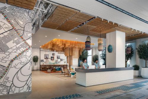 Lobby, Rove Al Marjan Island in Ras Al Khaimah Lobby, Rove Al Marjan Island in Ras Al Khaimah