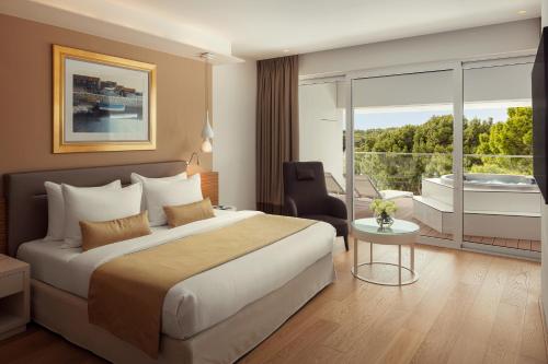 Erkély/terasz, Hotel Bellevue in Mali Lošinj Erkély/terasz, Hotel Bellevue in Mali Lošinj