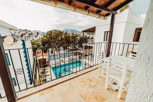 Balcony/terrace, The Lume Boutique Hotel & Restaurant & Spa in Cevat Sakir Balcony/terrace, The Lume Boutique Hotel & Restaurant & Spa in Cevat Sakir