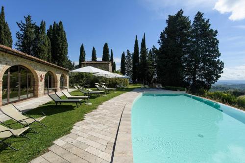 Villa Montecarulli In San Gimignano Private Pool