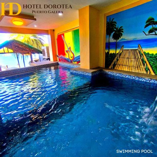Swimming pool, Hotel Dorotea near Puerto Galera Yacht Club Swimming pool, Hotel Dorotea near Puerto Galera Yacht Club