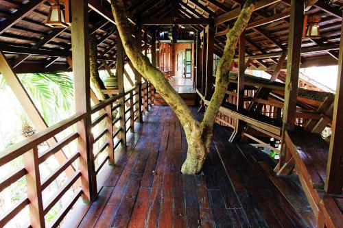 balkong/terrass, Namkhong Guesthouse and Resort in Chiang Khong (Chiang Rai) balkong/terrass, Namkhong Guesthouse and Resort in Chiang Khong (Chiang Rai)