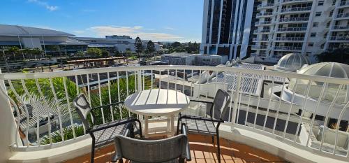 Balkon/terasa, Broadbeach Holiday Apartments in Broadbeach Balkon/terasa, Broadbeach Holiday Apartments in Broadbeach