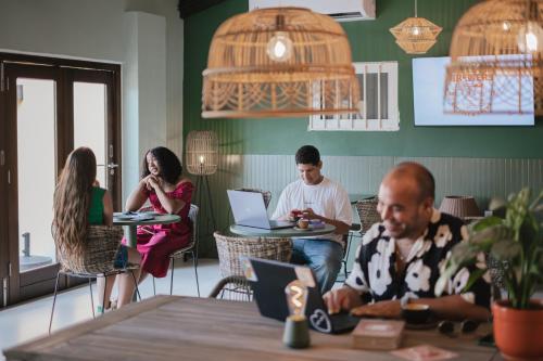Restaurant, The Freedom Hotel in Willemstad Restaurant, The Freedom Hotel in Willemstad