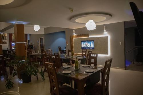 레스토랑, Hotel Los Lirios in 메리다 레스토랑, Hotel Los Lirios in 메리다