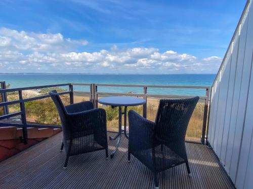 Балкон/тераса, Strandhotel Miramar in Тимендорфен Странд Балкон/тераса, Strandhotel Miramar in Тимендорфен Странд