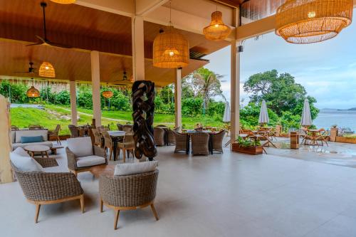 ห้องอาหาร, Ten Moons Sunset Villas in ซันเซ็ตบีช ห้องอาหาร, Ten Moons Sunset Villas in ซันเซ็ตบีช