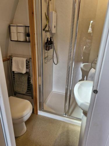 Zuhanyzó, Cosy Pod by The Moor & Fishing in Cheriton Bishop Zuhanyzó, Cosy Pod by The Moor & Fishing in Cheriton Bishop