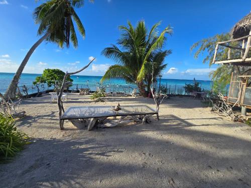 Fare Tiare Heihere in Tikehau Atoll Fare Tiare Heihere in Tikehau Atoll