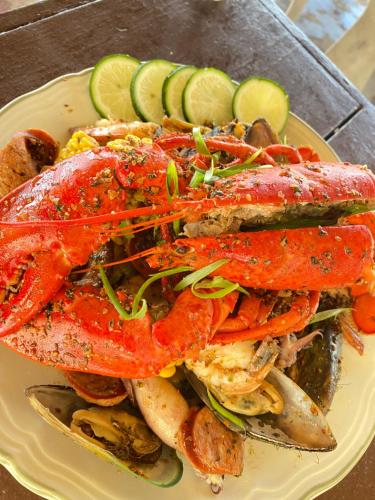 Restaurant, Maliu Mai Beach Resort in Tafuna Restaurant, Maliu Mai Beach Resort in Tafuna